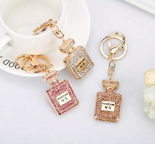 No.5 Pendant Keychain