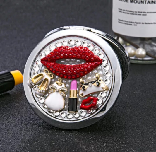 Pretty Girls Rock Compact Mirror